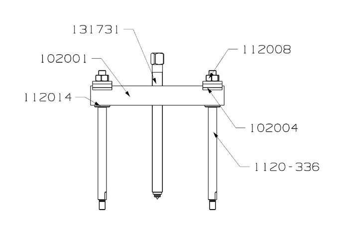 Extractor Simple Forza 2 Alargaderas 245X325